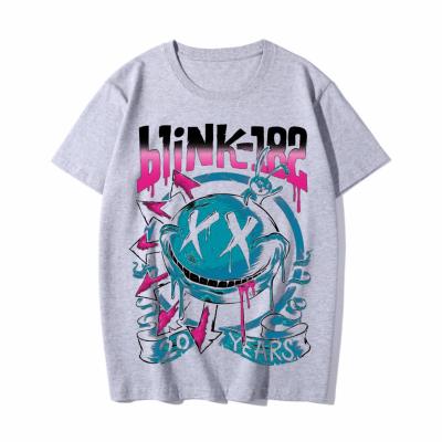 China Anti-Wrinkle Clothing Cotton T-shirts Unisex Men Stitches Custom Mens T-shirt Plus Size Clothes Printed Tees for sale
