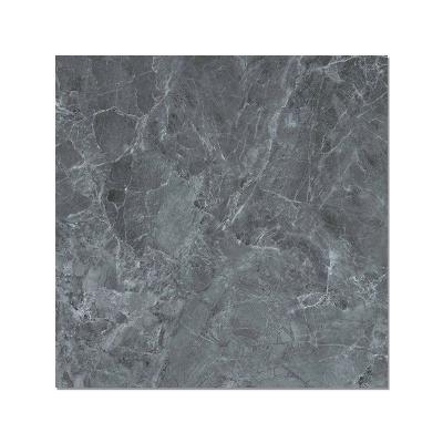 China Best Selling Chinese Modern 60*60 Dark Gray Ceramic Floor Tile China Marble Look Porcelain Tile for sale