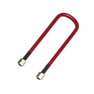 China High Quality Red Color Factory Steel U Bolt for sale