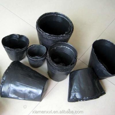 China High Quality Nursery Trays PE Black Plastic Material Soft Nursery Pot Tray for sale
