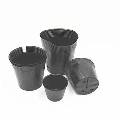 China Wholesale Black Plastic Soft Blister Flower Seeds Pot For Tree for sale