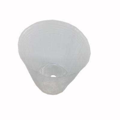 China Transparent Plastic flower nursery pot with various size zu verkaufen
