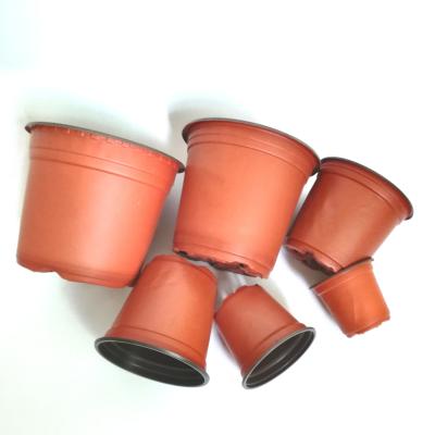 China pp blister flower pot plastic flower pot two colours & flower pots à venda
