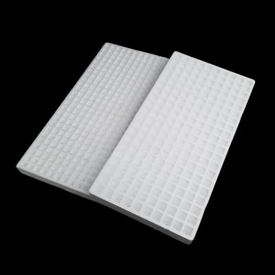 China High Density Seedling Tray Seed foam Tray Hydroponic with 21,32,50,72,105,128,200 cells Te koop