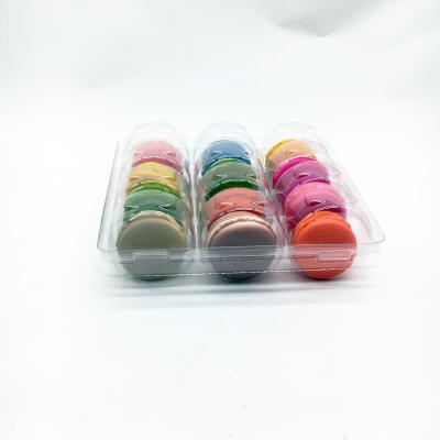 중국 12 cavity macaron tray bespoke plastic blister packaging tray 판매용