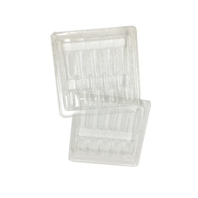 China Customized Clear Blister vial tray medicine tray with multiple specification zu verkaufen