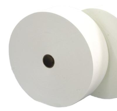 China 50% Rayon 50% Sustainable Pet 45 Gsm Lap Nonwoven Fabric Parallel EMBO Spunlace For Wet Wipes for sale