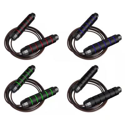 China Hot Seller Fitness/Recreation Tangle Free Fitness Jump Rope Home Jump Rope with Ball Bearings Skip Speed Rope for sale