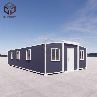 China OEM Klappbarer 40ft Erweiterbarer Container Zuhause Großmutterwohnung zu verkaufen
