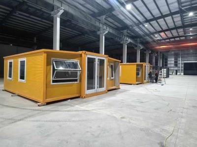 Κίνα Προεγκατεστημένο σύστημα υδραυλικών εγκαταστάσεων Επεκτάσιμο σπίτι δοχείου με μόνωση από αφρό πολυουρεθάνιο και πόρτα ασφαλείας από χάλυβα προς πώληση