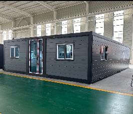 China Eenvoudige en snelle installatie opvouwbaar containerhuis met een totaal nettogewicht van 3,75 ton Te koop