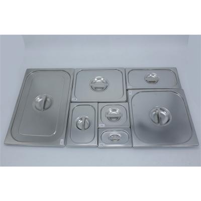 China Restaruant Good Quality Hot Sale Gastronorm Pan Cover GN Food Pan Lid for sale