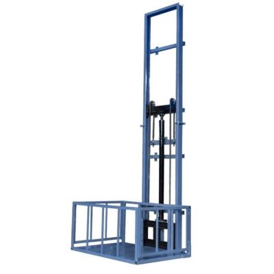 China 10 m leicht hebender Ladelevator 500 kg kleine Einbahnbahnplatform zu verkaufen