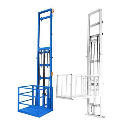 China Electric Hydraulic Easy Lift 1 Ton 8m Warehouse Use Cargo Lift for sale