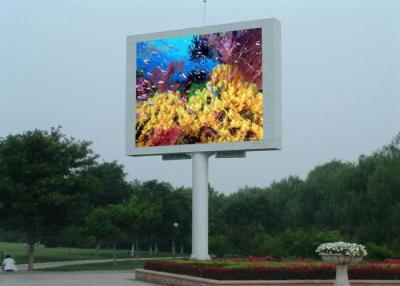 China 10000dots / sqm LED Video Billboards Easy Maintain LED Outdoor Advertising Board for sale