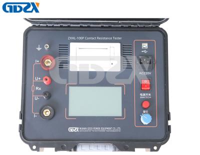 China ZXHL-100P Portable DC 50A 100A Contact Resistance Test Set High Precision for sale