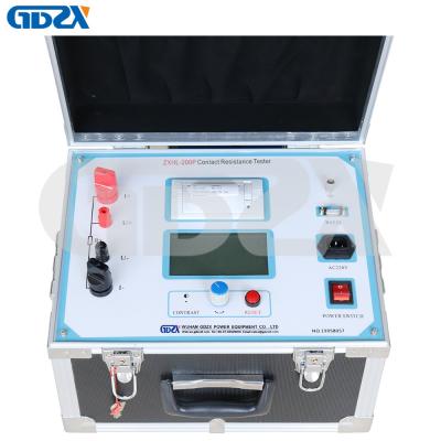 China ZXHL-200P Loop And Contact Resistance Tester With Printer Test Current 100A 200A for sale