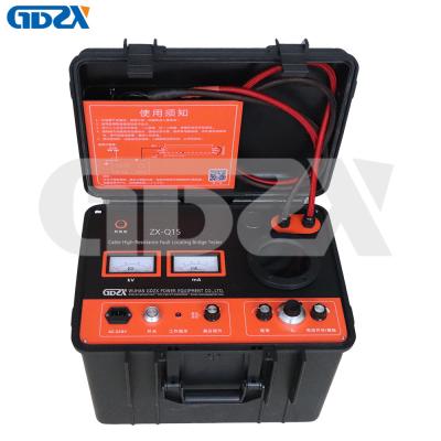 China ZX-Q15 Cable High Resistance Fault Location Bridge Tester/Sheath Fault Location System for sale