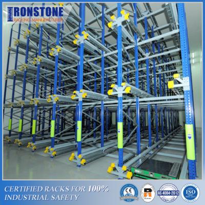 China Wireless Remote Control Warehouse Radio Shuttle Racking With High-Density Storage for sale
