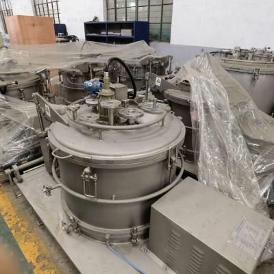 Κίνα Το κάθετο χειρωνακτικό καλάθι 120L υποβάλλει 450mm με την επένδυση Halar σε φυγοκέντρωση προς πώληση