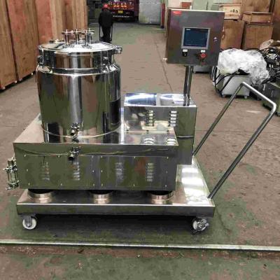 China Centrifugeert de de Extractie100l industriële mand van de hennepcbd Olie 1500rpm-Mand Floodable Te koop