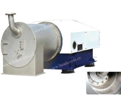 China Vaste-vloeibare stofscheiding 40mm Opdringer centrifugeert 2400rpm-Natrium-chloridescheiding Te koop