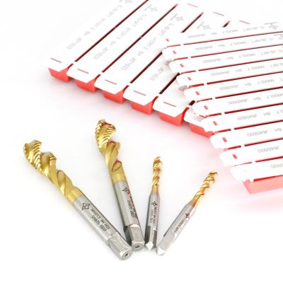 China Metal M2 Twist High Speed Steel Drill Bit Fully Ground Jis M2 Spiral Groove Tap for sale
