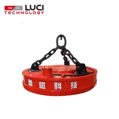 China Building Material Stores Electro Lifting Magnets For Lifting Steel Scraps for sale