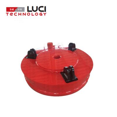 China Low price construction material stores China factory of round lifting magnet for lifter for steel scraps diameter is 800 mm for sale