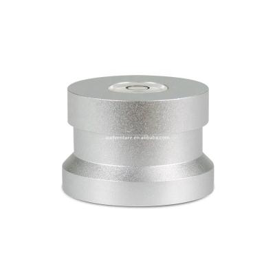 China 7 inch Vinyl Record Silver color Record Adapter with bubble level 7