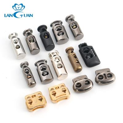 China Adjustable Plastic Sportswear Nickel Free Plating End Rope Stopper for sale