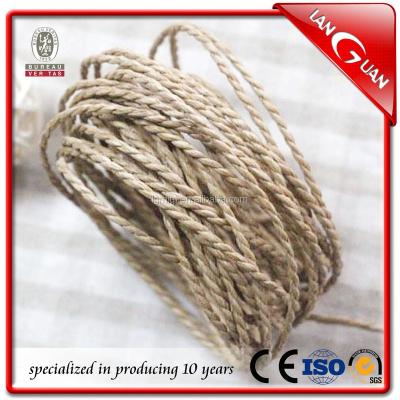 China High Abrasion Resistance Crafts Two String Twisted Paper Cord for sale