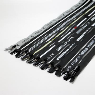 China Waterproof Auto Lock TPU PU Zipper For Jackets for sale