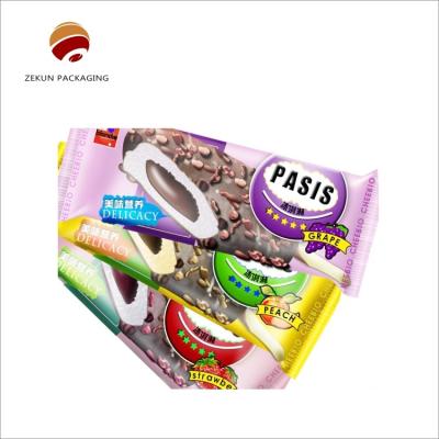 China Saco de embalagem de lanches personalizado Folha de alumínio PET/AL/PE Proof de umidade Gravura Impressa CMYK Cores Matt Finish à venda