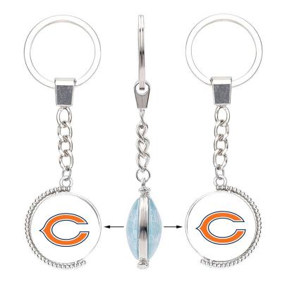 China Gift Factory Wholesales Good Quality Key Chain Custom Fashion 32 Teams Decorative Key Buckle for sale