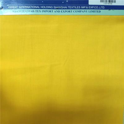 Cina Il filato non facile tinto Polycotton giallo-chiaro di sanità e sicurezza 45X45 di dissolvenza del tessuto conta in vendita