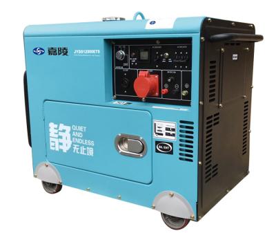 China Jialing air cooled 8000kva super silent type soundproof diesel generator price JYDS12000ETS JYDS12000ETS portable diesel generators Te koop