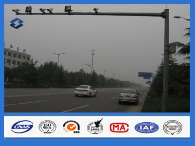 China Konischer Form Verkehrszeichen-Pole-Flansch und Bolzen Gelenk 2 | 30mm Wandstärke zu verkaufen