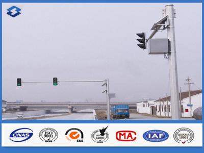 China 6m Kreuzungs-Ampel-Posten Gelenk mit Einfügungsmodus, weitgespanntes Leben des hellen Pfostens im Freien zu verkaufen