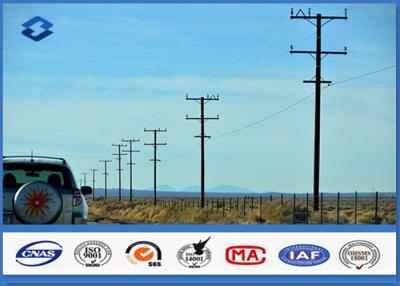 Cina Linea di trasmissione elettrica della colonna d'acciaio impianto elettrico Palo con materiale Q345 ASTM A572 Gr50 in vendita