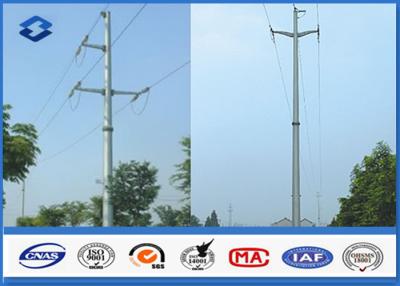 Cina Linea di trasmissione sopraelevata Electric Power Palo con acciaio materiale Q345 Q456, Gr50 Gr65 in vendita