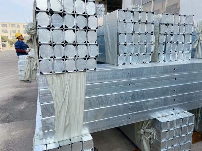 Cina Q235 Linea di trasmissione del tubo rettangolare in acciaio galvanizzato in vendita