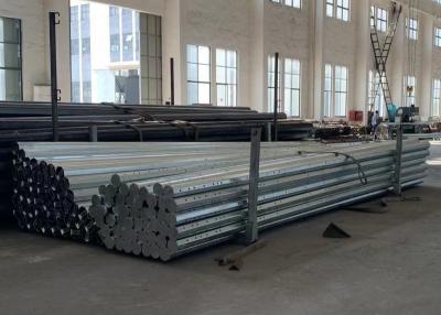 Cina Facile manutenzione Octagonale Galvanizzato 40ft Tipo sepoltura palo di alimentazione elettrica in vendita