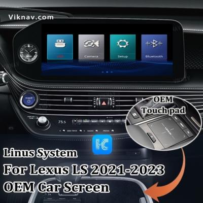 Chine Viknav Fit pour l'écran d'origine de la voiture Système Linux pour Lexus LS 2021 2022 2023 sans fil Apple CarPlay Android Auto à vendre