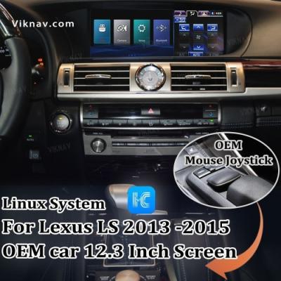 Chine Viknav adapté pour voiture d'origine Écran 12,3 pouces Système Linux pour Lexus LS 2013 2014 2015 sans fil Apple CarPlay Android Auto à vendre