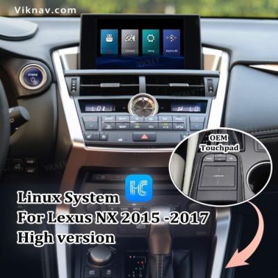 Chine Système Viknav Linux Pour Lexus NX 2015 -2017 sans fil Apple CarPlay Android Auto ne prend en charge que la version haute de la voiture originale à vendre