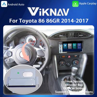 China Viknav Linux System For Toyota 86 86GR 2014-2017 Decoder Box Wireless Apple CarPlay Android Auto for sale