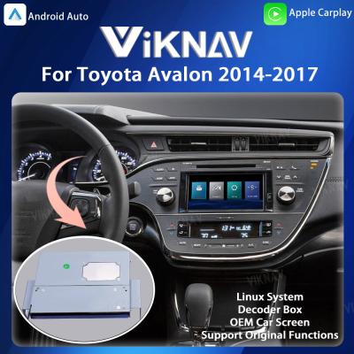 China Viknav Linux System For Toyota Avalon 2014-2017 Decoder Box Wireless Apple CarPlay Android Auto for sale