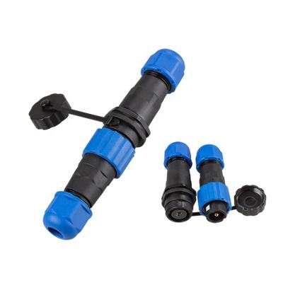 China Diy Keyboard Power Parts Male Female Round Socket Electrical SD13 SP13 1 Pin Waterproof Aviation Plug Connector for sale