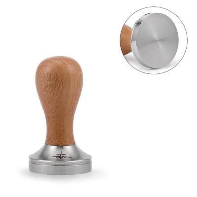 China MHW-3BOMBER Coffee Tamper 51mm Espresso Tamping Tools Stainless Steel Press Powder Pressing Tool Viable Bartender Kitchen Accessories for sale